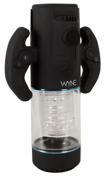 WYNE Model 11 aparat za intimnu stimulaciju sa dva motora, sivi, 29 cm