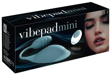 Satisfyer Vibepad Mini kompaktni silikonski masažer sa dva motora crni
