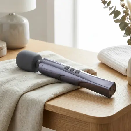 MyMagicWand Dynamite Grey, multifunkcionalni punjivi wand masažer