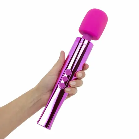 MyMagicWand Pink masažer sa 6 brzina, 7 modova vibracije i vodootpornim dizajnom
