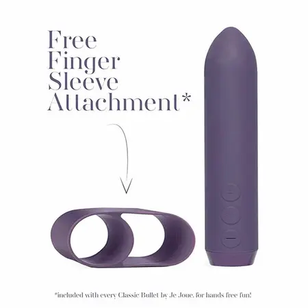 Je Joue Classic Bullet vibrator, kompaktan, punjiv putem USB-a i potpuno vodootporan