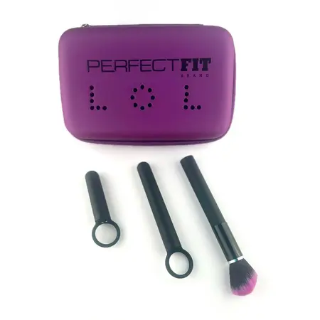 LOL Tingle Trio Intimate Vibe Set Purple/Black with Travel Case