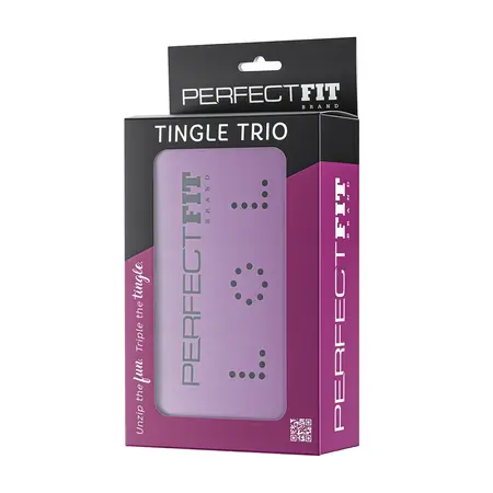 LOL Tingle Trio Intimate Vibe Set Purple/Black with Travel Case