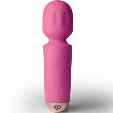 Rocks Off Mini punjivi vibrator masažer sa 16 modova u prelepoj roze boji božura