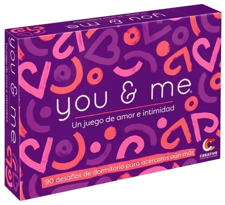 You & Me Spanish Game Edition - Creative Activity Set for Couples