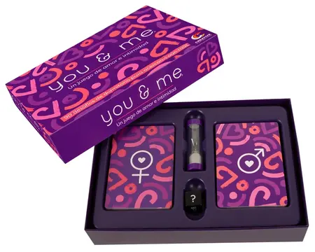 You & Me Spanish Game Edition - Creative Activity Set for Couples