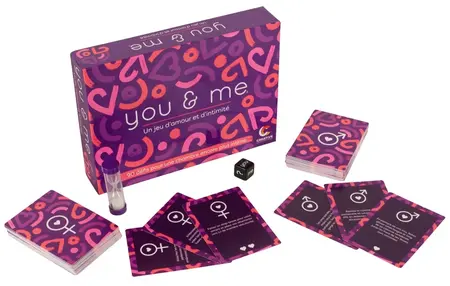 You & Me French Edition - Couple’s Game with 90 Activity Cards