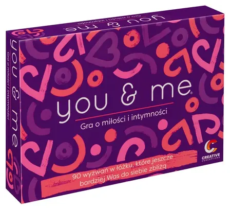 You & Me Couples Game Polish Edition - 90 Creative Activity Cards