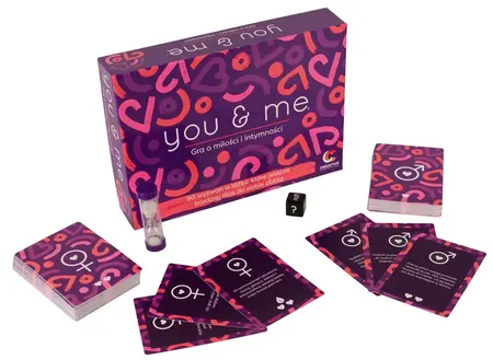 You & Me Couples Game Polish Edition - 90 Creative Activity Cards