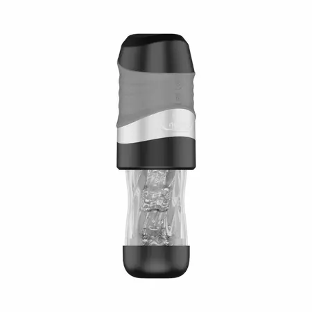 Nexus Alpha Surge Rotating & Suction Intimate Machine Black