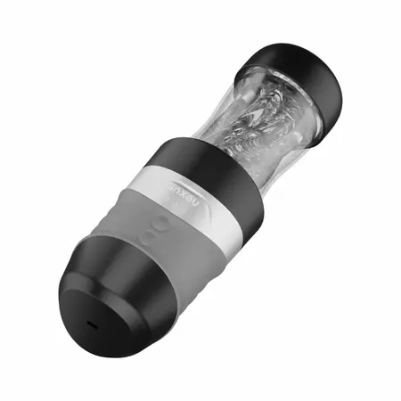 Nexus Alpha Surge Rotating & Suction Intimate Machine Black
