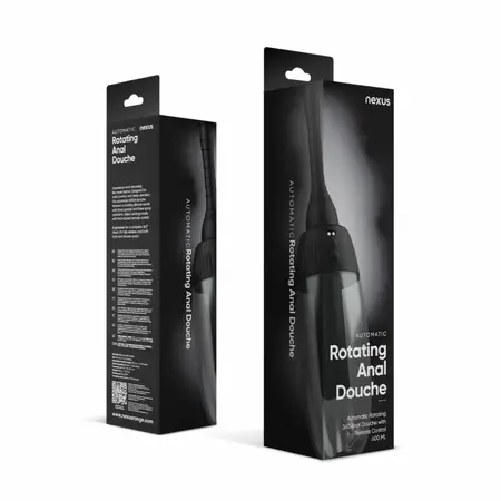 Nexus Revo Clean rotirajući aparat za intimnu higijenu od 360 stepeni crni 600ml USB punjivi