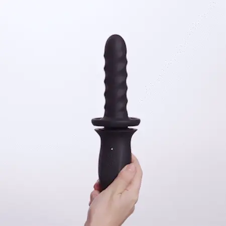 Nexus Ascend Black rotirajući i pulsirajući intimni masažer, ergonomski dizajn i potpuno vodootporan