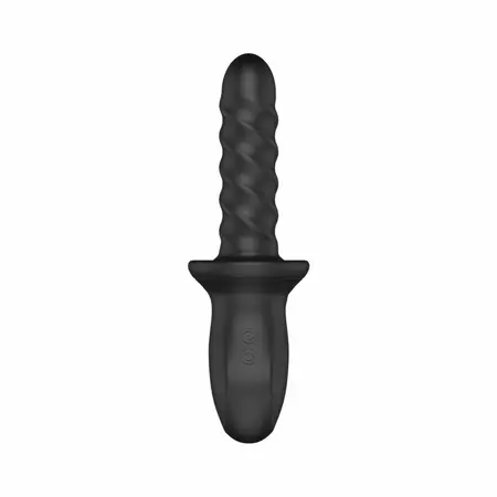 Nexus Ascend Black rotirajući i pulsirajući intimni masažer, ergonomski dizajn i potpuno vodootporan