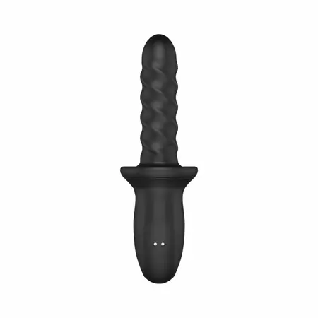 Nexus Ascend Black rotirajući i pulsirajući intimni masažer, ergonomski dizajn i potpuno vodootporan