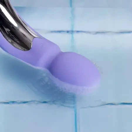 Teazers Curved Wand Lavender, ergonomski silikonski vibrirajući masažer