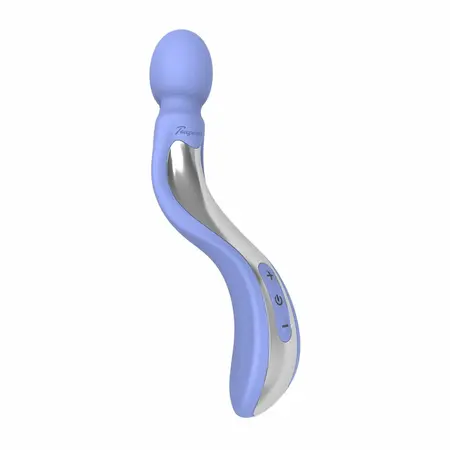 Teazers Curved Wand Lavender, ergonomski silikonski vibrirajući masažer