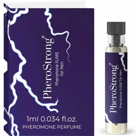 PheroStrong Flare parfem za muškarce 1ml, aromatičan i drvenasti miris