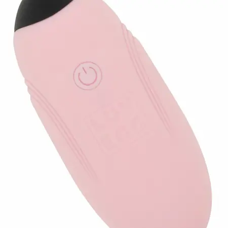 LUV EGG Pink bežični silikonski intimni stimulator sa daljinskim upravljačem u obliku sata