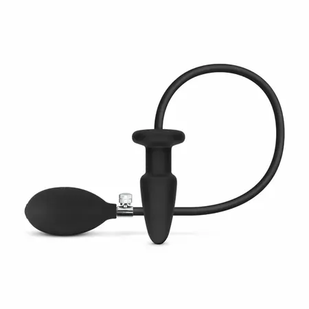 EasyToys Inflatable Anal System Black sa podesivom veličinom i ventilom za ispuštanje vazduha