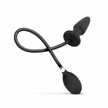 EasyToys Inflatable Anal System Black sa podesivom veličinom i ventilom za ispuštanje vazduha