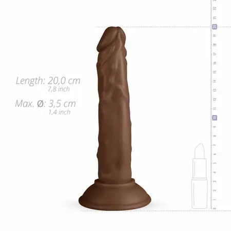 Real Fantasy Tyler savitljivi model, 20 cm, anatomska površina, vakuumska čašica