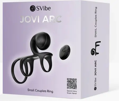 Snail Vibe Jovi Arc Noir Haze intimni sistem prstenova sa daljinskim upravljačem