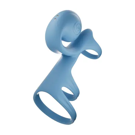 Snail Vibe Jovi Arc intimni prsten za parove Blue Haze, trostruki ArcFit sistem
