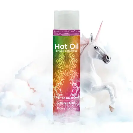 NUEI gel za masažu sa efektom zagrevanja Unicorn Elixir 100ml veganska mirisna formula