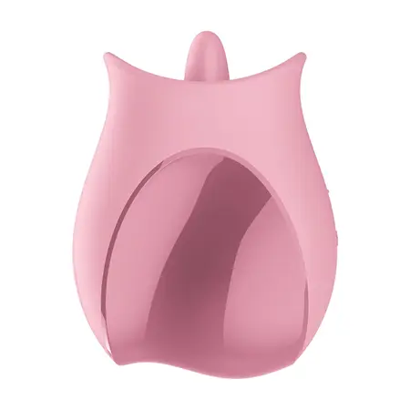 Satisfyer Tongue Lover Pink - Flickering Silicone Intimate Device USB-C