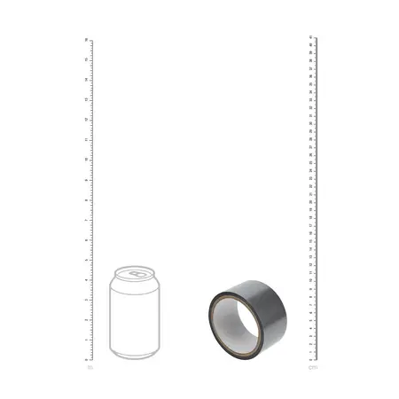 Ouch! PVC Silver Non-Stick Tape 20 m, fleksibilna višenamenska rolna