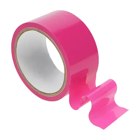 Ouch! PVC traka bez lepka 20m roze, višenamenska nelepljiva traka u rolni