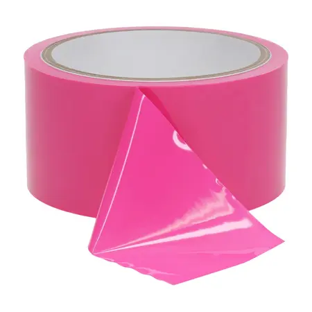 Ouch! PVC traka bez lepka 20m roze, višenamenska nelepljiva traka u rolni