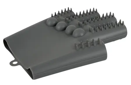 Pipedream Magic Hands Silicone Massage Gloves Grey One Size