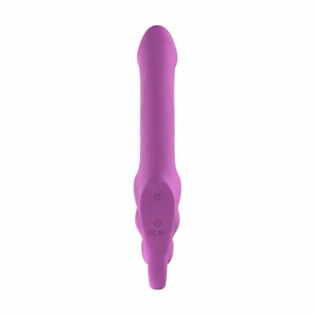 Teazers Strapless Pink intimni sistem sa duplim čepom i daljinskim upravljačem