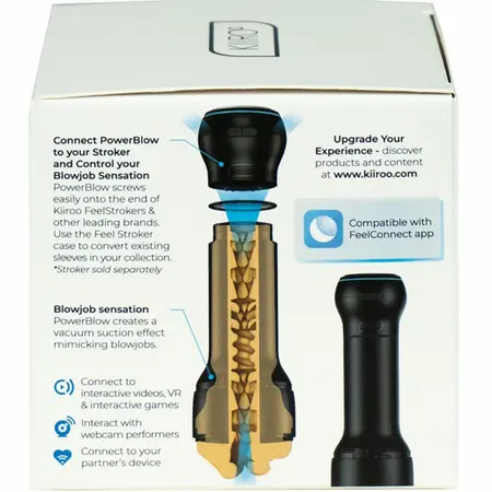 Kiiroo PowerBlow interaktivni vakuumski sistem sa Bluetooth aplikacijom