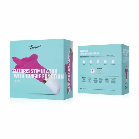 Teazers Flower Touch kompaktni silikonski vibrator roze
