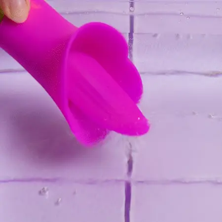 Teazers Flower Touch kompaktni silikonski vibrator roze