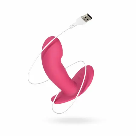 EasyConnect Ivy nosivi intimni stimulator na upravljanje preko aplikacije, ljubičasti, kompaktni