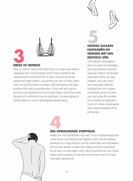 Boekenkast Kamasutra Bucketlist knjiga sa 75 ilustrovanih ideja za poze, holandsko izdanje