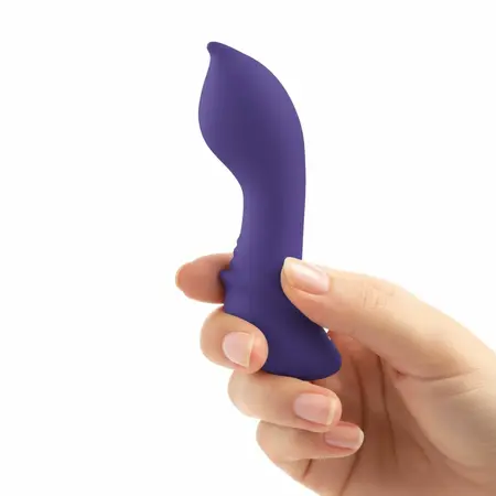 Teazers Curling Mini Vibrator Midnight Violet - Compact Precision Device