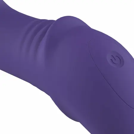 Teazers Curling Mini Vibrator Midnight Violet - Compact Precision Device