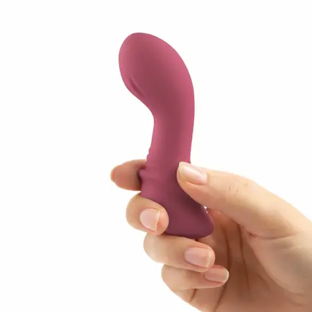Teazers Rolling Mini Vibrator Raspberry Pink, kompaktni ergonomski masažer