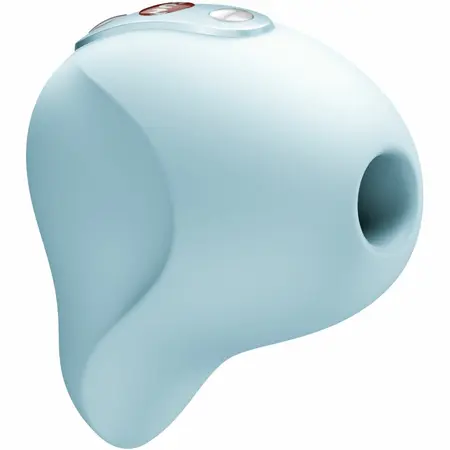 FUN FACTORY Seduction Air Pulse System Ice Blue Ergonomic Silicone