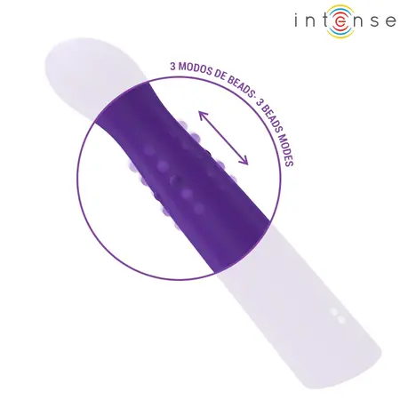 Intense Helena Up & Down vibrator sa kuglicama 13.5 cm ljubičasti
