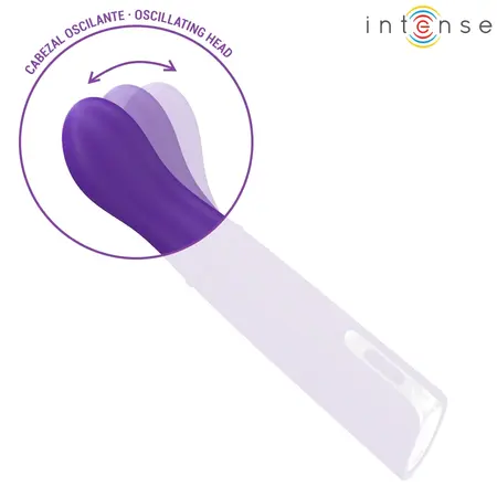 Intense Helena Up & Down vibrator sa kuglicama 13.5 cm ljubičasti