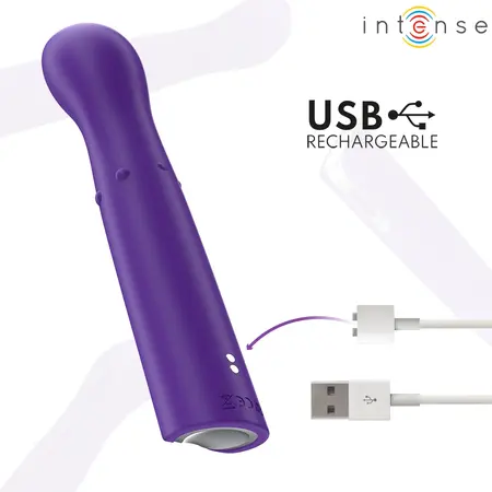 Intense Helena Up & Down vibrator sa kuglicama 13.5 cm ljubičasti