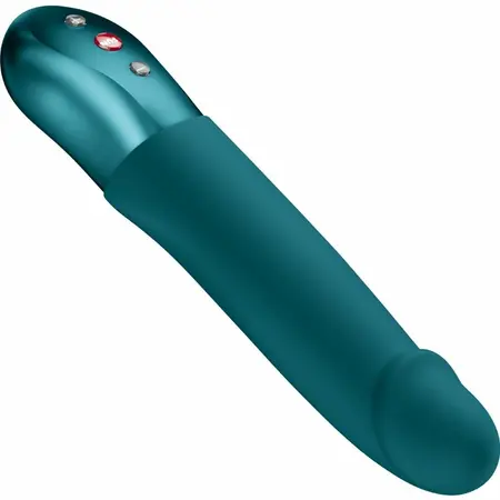 Fun Factory Stronic Real intimni pulsator, tamno zelena boja, 20 cm silikon