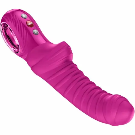 FUN FACTORY Tiger Magenta punjivi silikonski intimni masažer 22.5 cm
