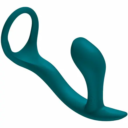 FUN FACTORY Bootie Ring intimni čep i potporni prsten tamnozeleni 14.7 cm